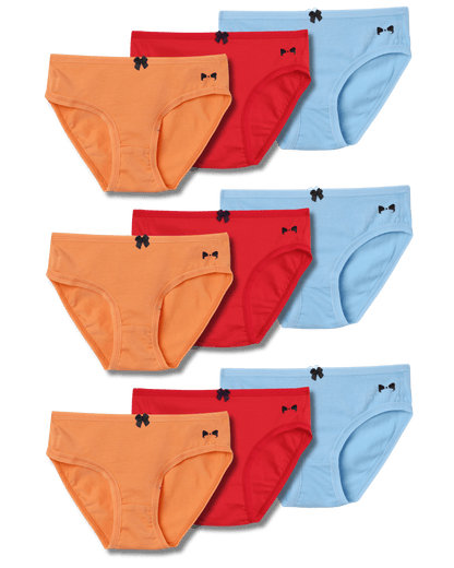 Girls Solid Colored Panties | COMBO 1