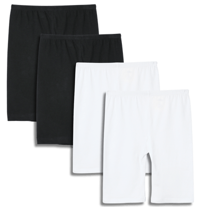 Inner Shorts | 2 Black/2 White (Pack of 4)