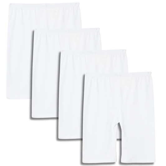 Inner Shorts | White (Pack of 4)