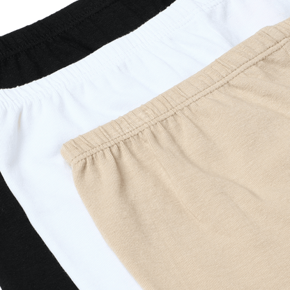 Inner Shorts | 2 White/2 Semolina (Pack of 4)