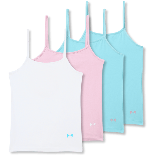 Girl's Slip | Everyday Essentials (Pack of 4)